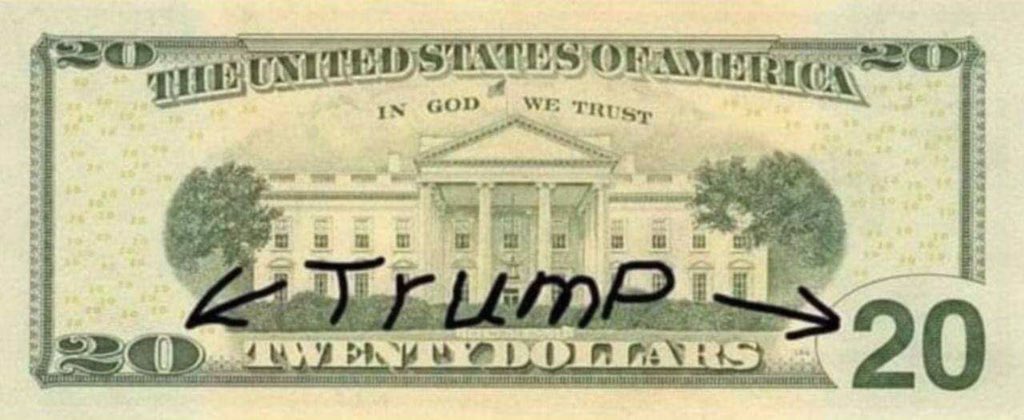 donald trump 20 dollar bill 2020 20 dollar bill