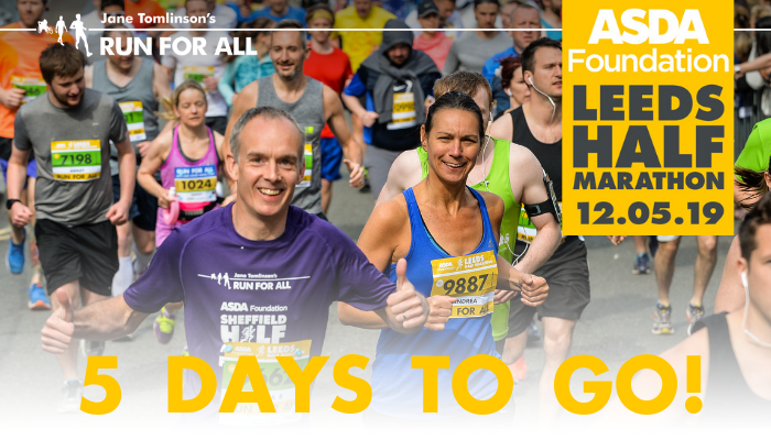 Who's joining us at #LeedsHalf this Sunday?