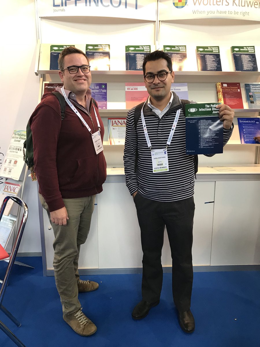 PIDJournal's tweet image. Say hello to @jkopsidas and @DrBhattaraiS, #PIDJ’s dedicated Social Media Editors, enjoying #ESPID2019