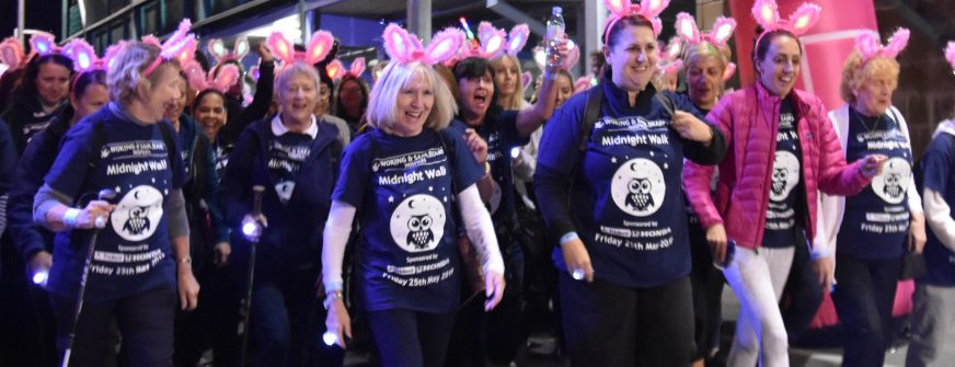 The Woking &amp; Sam Beare Hospices Midnight Walk flash sale ends at midnight tonight! Sign up for just £10. Your support is vital for us to continue to provide hospice care across Surrey. dlvr.it/R4F2Wr #midnightwalk #teamwsbh #hospicecare