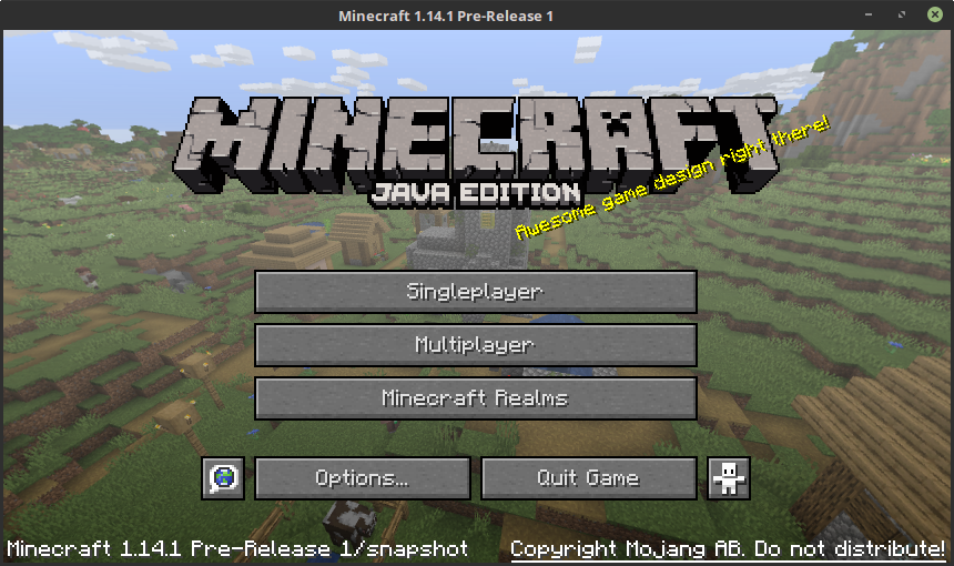 Methodzz Su Twitter Finally I Have Been Immortalized In The Minecraft Splash Screen Would Have Been Nice If They Fixed The Issues Aswell But Ok T Co Olmuoj9kyo