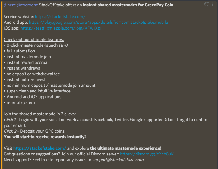 GreenPay tweet media