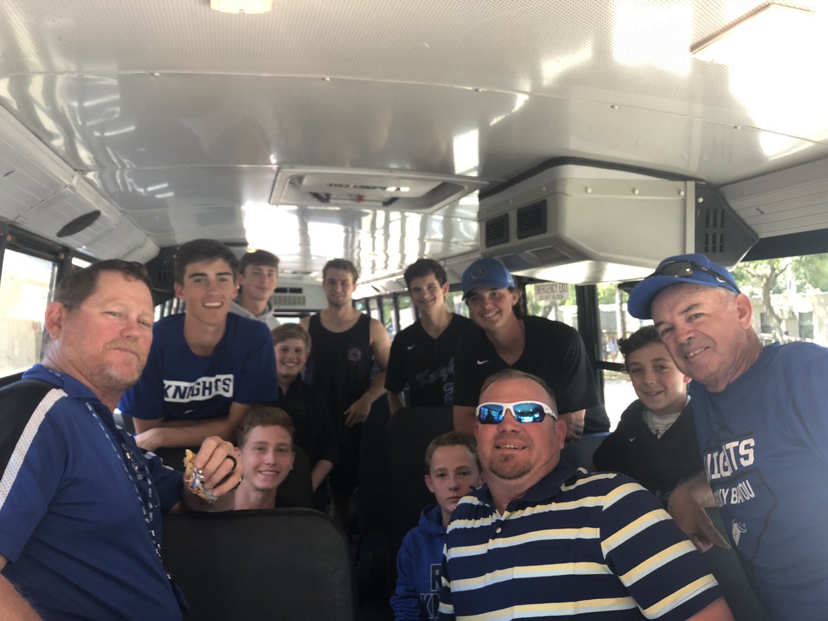 Baseball District Semi-Final against North Florida Christian. Let’s Go Knights!