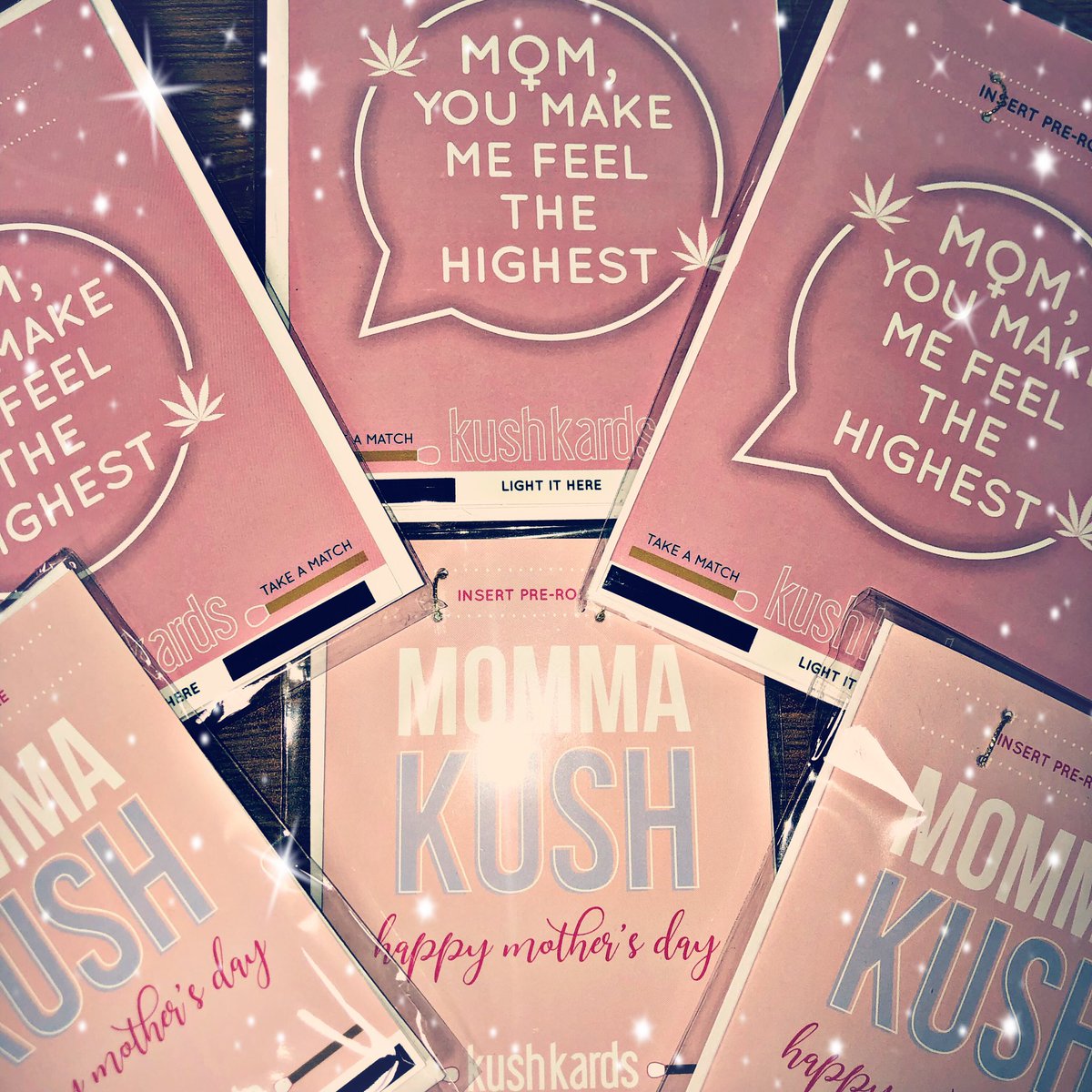 We have you set for Mother’s Day! New kushkards are in that we know mom will ❤️! Throw in a CBD pre-roll and you’re good to go! 🌸🌺💕❤️ #MothersDay #kushkards #cbdjoints #preroll #boston #vibes