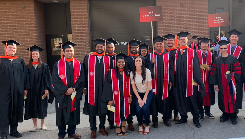 UtahMSD's tweet photo. Congratulations School of Computing 2019 Graduates! https://t.co/DF07tiD7sw