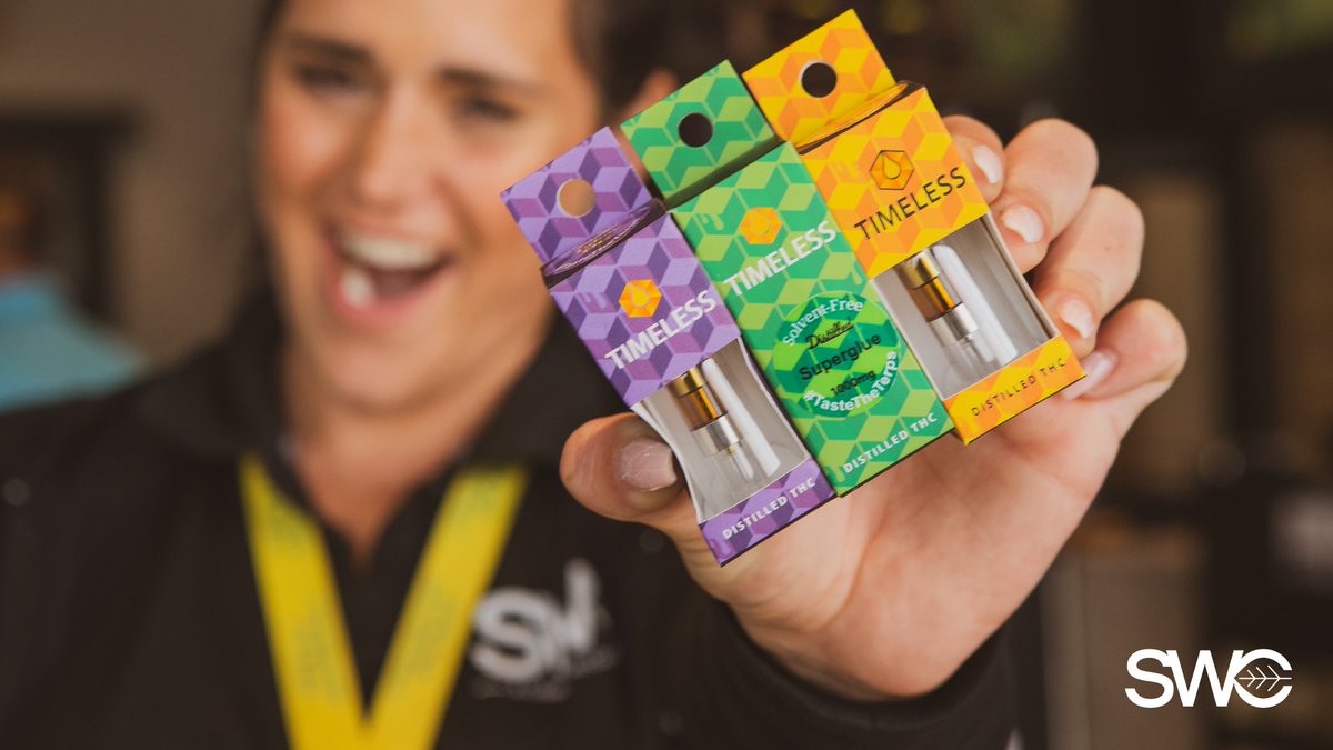 Timeless Tuesday $10 OFF .5G, &amp; $20 OFF 1G cartridges, $99 Hand-Trimmed Premium OZs, and 50% OFF PSC Memberships. Details here: hubs.ly/H0hMlwN0