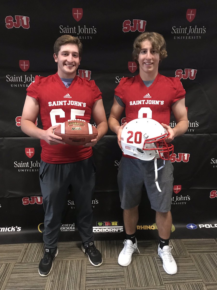 Thank you <a href="/SJUFootball/">Johnnie Football</a> for the junior day visit <a href="/SJUFBCoachDumo/">Damien Dumonceaux</a>