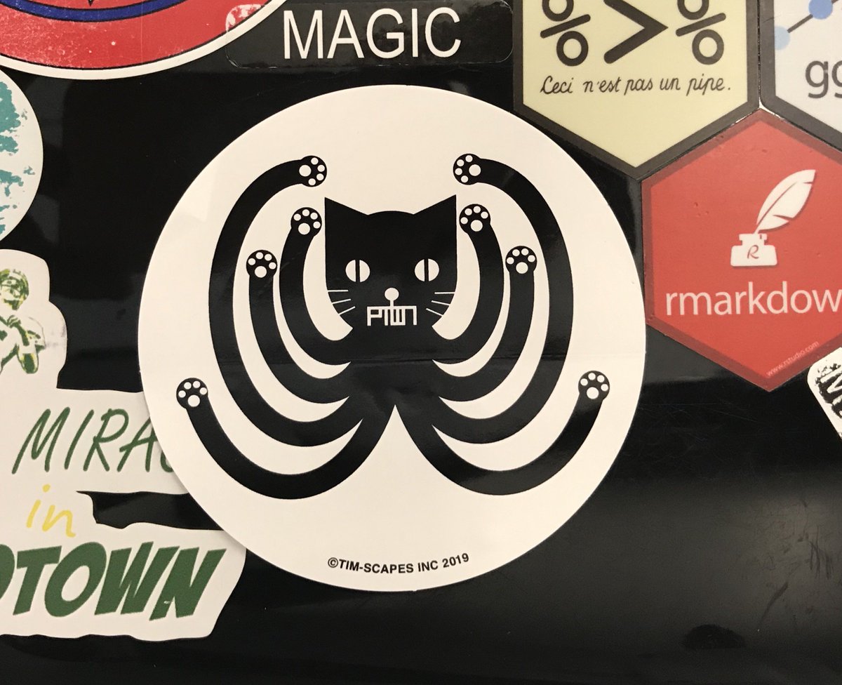 🙌TFW you go to an open source conference and then on your add-on vacation day in P-Town you see this awesome sticker... and T-shirt ... and magnet ... 

I feel seen. <a href="/timscapes/">TIM-SCAPES</a> @ODSC