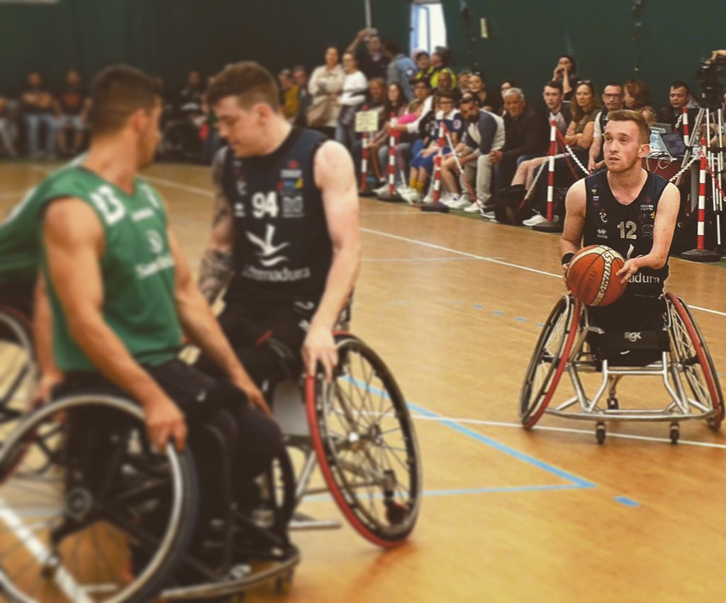 GreggWarburton's tweet photo. 🔒Locked in for a big 2 weeks of prep for Final 4 next week. Crunch time of the season incoming...⏳💯🏀 #rgkwheelchairs #rgkelite #wheelchairbasketball #mideba #Extremadura #Badajoz https://t.co/iT5Oo05COz