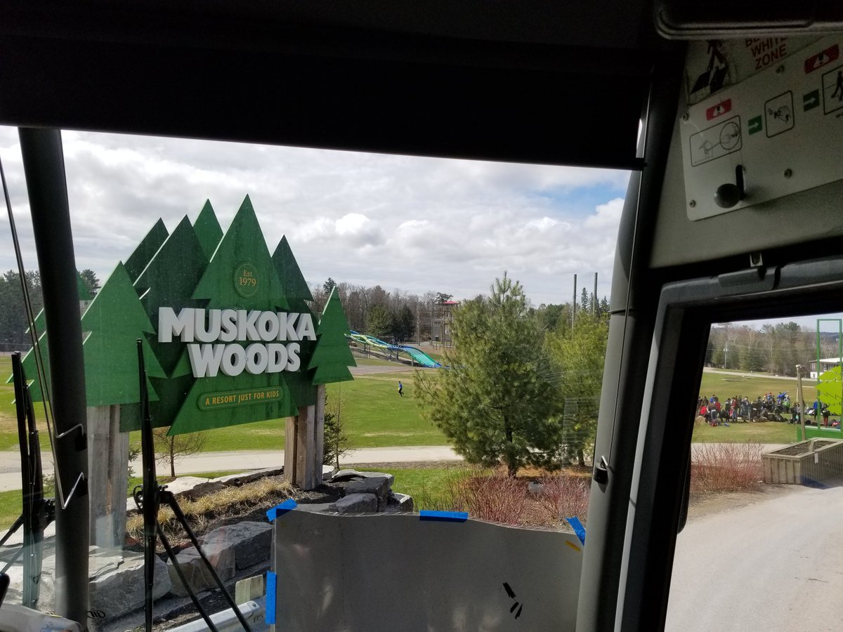 MrHarding25's tweet photo. We're here! #muskokawoods19 https://t.co/m5LMssrlDV