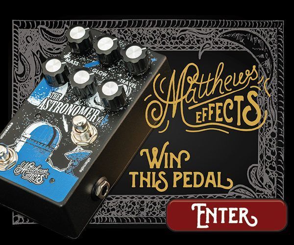 premierguitar's tweet image. New PG #Giveaway! Enter by May 21 and you could win a @MatthewsEffects The Astronomer V2: bit.ly/2ZNgfon