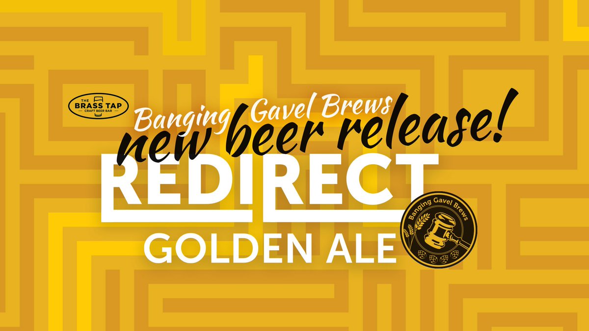 Join us at the @BrassTapOrland when they tap our Redirect Golden Ale  during their Kickoff Event for Illinois Craft Beer Week on 5/9.  - mailchi.mp/dc88dddc7dc2/b…