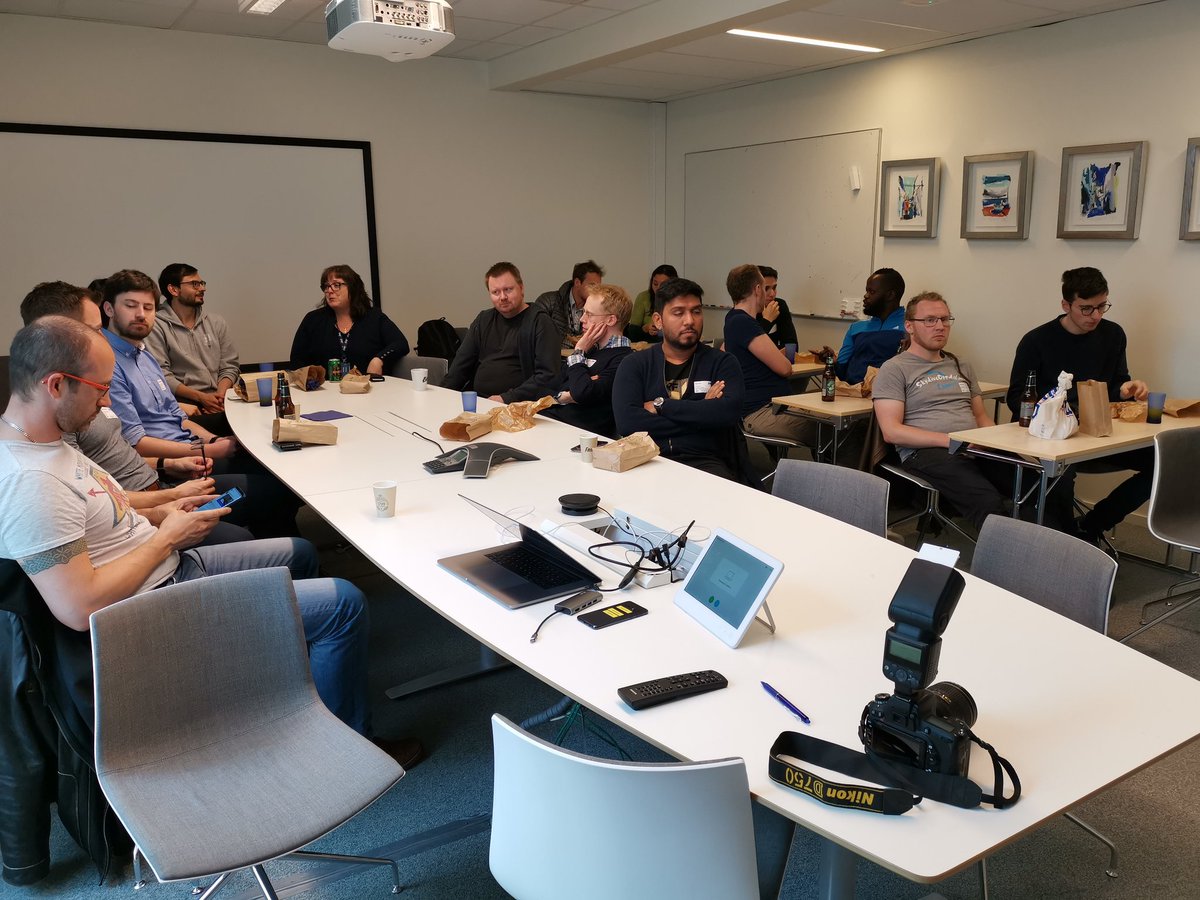 GDGTrondheim's tweet photo. About time.... 

#io19 #ioextended19 #GoogleIO2019 #gdgtrondheim #evry #webstep #gdf https://t.co/UCdn3pbN8x
