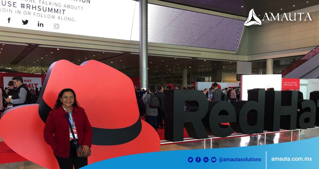 AmautaSolutions's tweet photo. Nos encontramos en Boston en #RHSummit 2019, si necesitas información de nuevas tendencias nuestros ejecutivos te pueden apoyar. Únete a la transformación digital!! #HybridCloud #Containers #CloudNativeApp #Automation #solucionesAmauta https://t.co/mFhxE8tmeG https://t.co/TCrxx12yyG