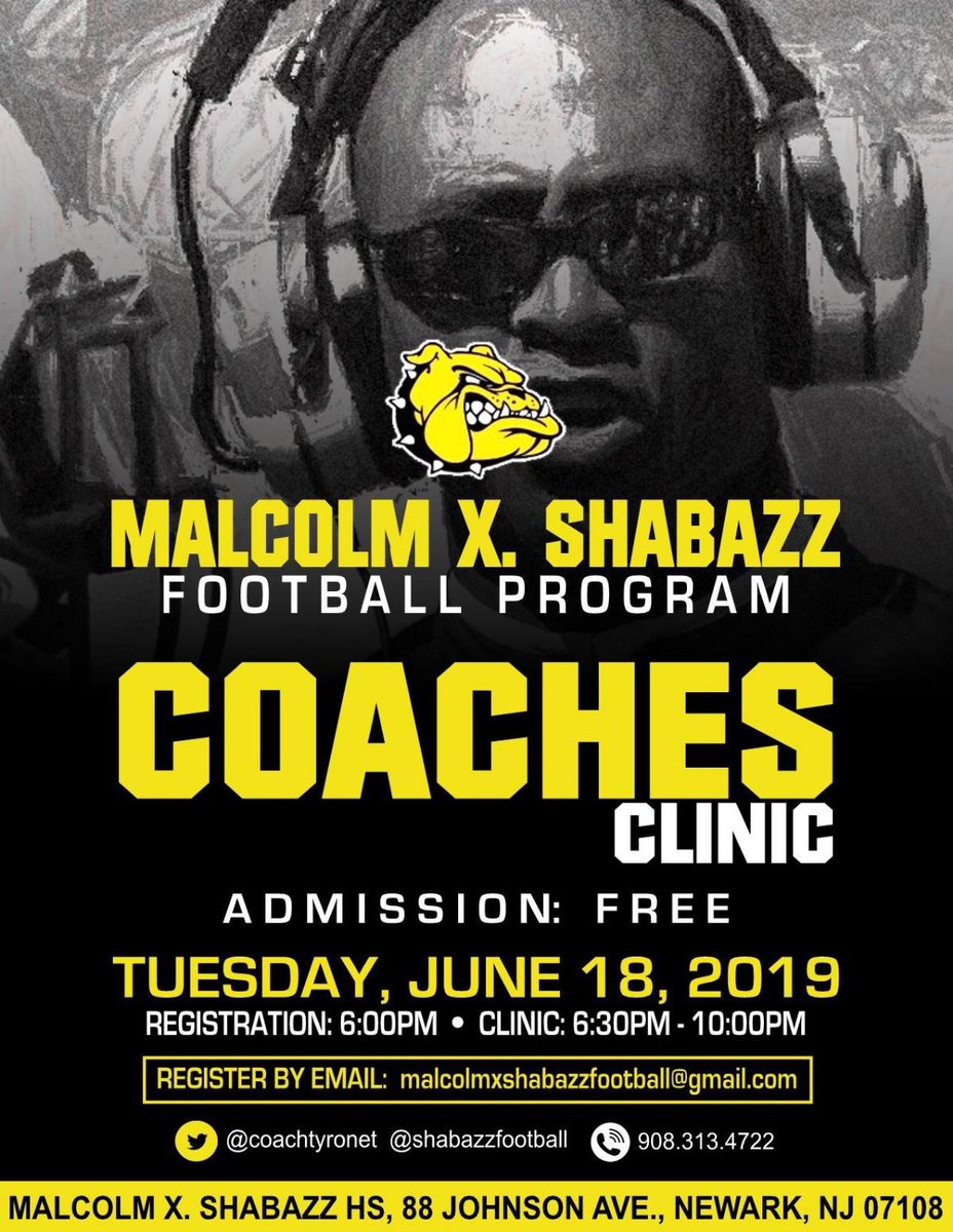 Shabazz Football (@shabazzfootball) on Twitter photo Knowledge is powerful! Make sure you come to the doghouse on the 18th of June to be filled with tons of football knowledge! #TeamBazz #BulldogNation Knowledge is powerful! Make sure you come to the doghouse on the 18th of June to be filled with tons of football knowledge! #TeamBazz #BulldogNation