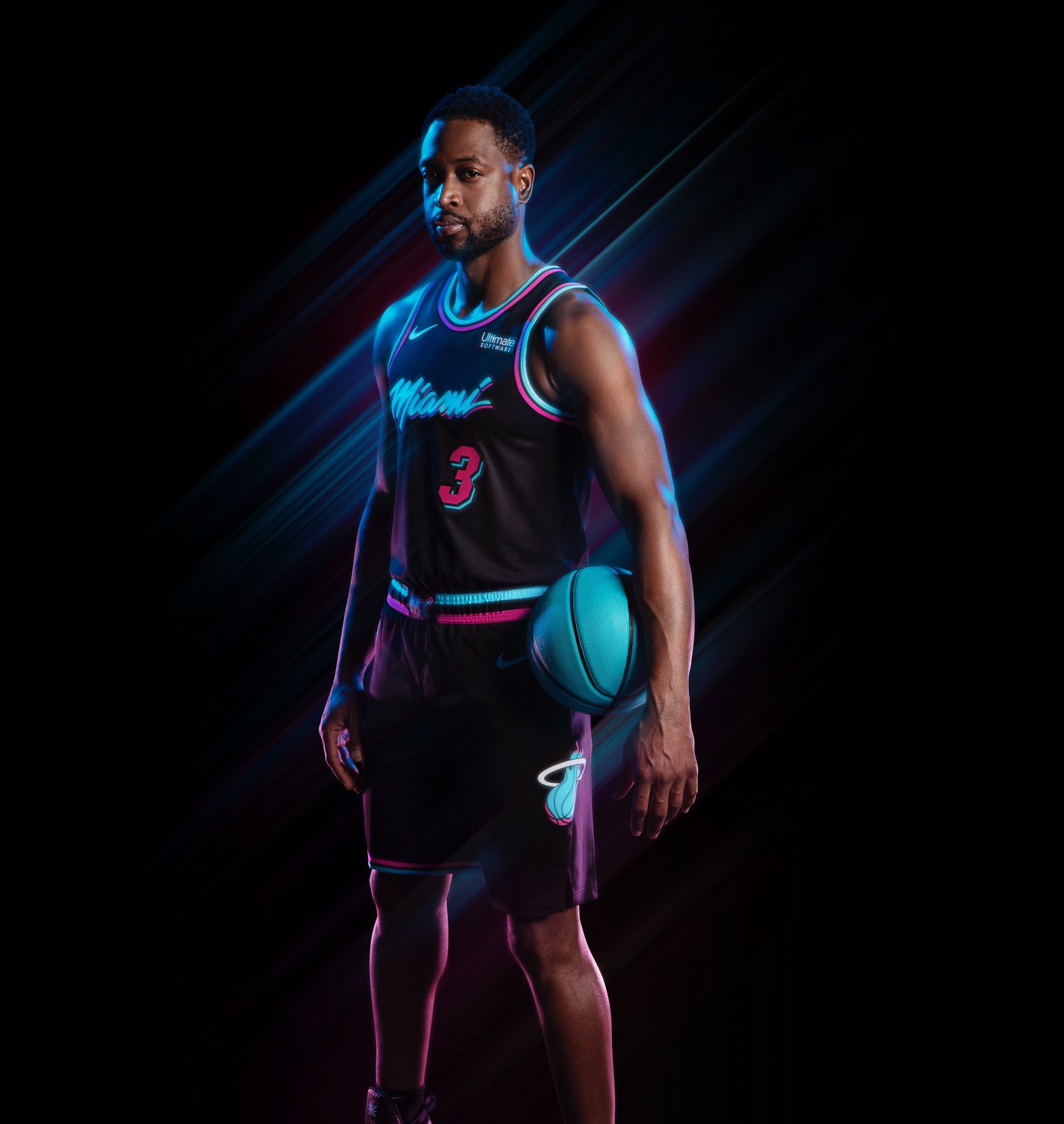 Darren Rovell on X: FIRST LOOK: @MiamiHEAT follow up last year's “Vice”  jersey success with a black version for its City Edition Jerseys. Team will  play in this 🔥for 14 games. First