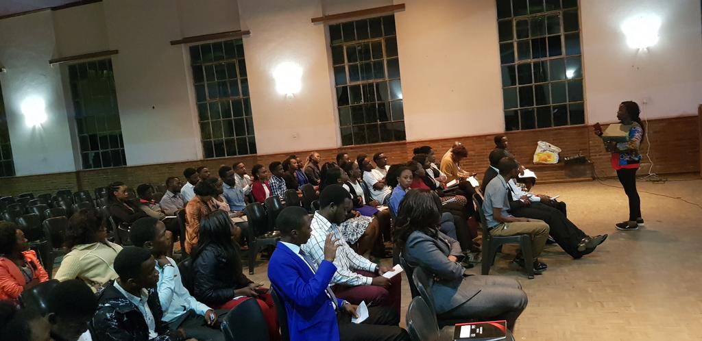 Viwemi3's tweet photo. Catholic university students asks for more involvement/voice in the political space.#leavingnoonebehind #leteveryvotecount #NotTooYoungToRun @HabibaRezwana @OSISA @5050campaignmw @anyangwe4 @ActionaidM @ChikumbutsoNgo1 @wisdomnelson1 @WLAMalawi https://t.co/hRKnuSFs19