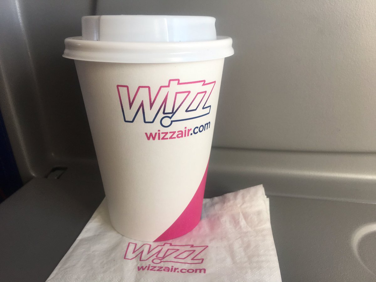 Enjoying my coffe over the clouds 
☁️☁️☁️☁️☁️☁️
...thanks <a href="/wizzair/">Wizz Air</a> ✈️