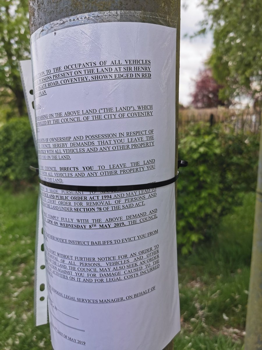 DogsWarwick's tweet photo. Coventry City Council plan for eviction #savewarwickdogs https://t.co/oZSDO6y2mV