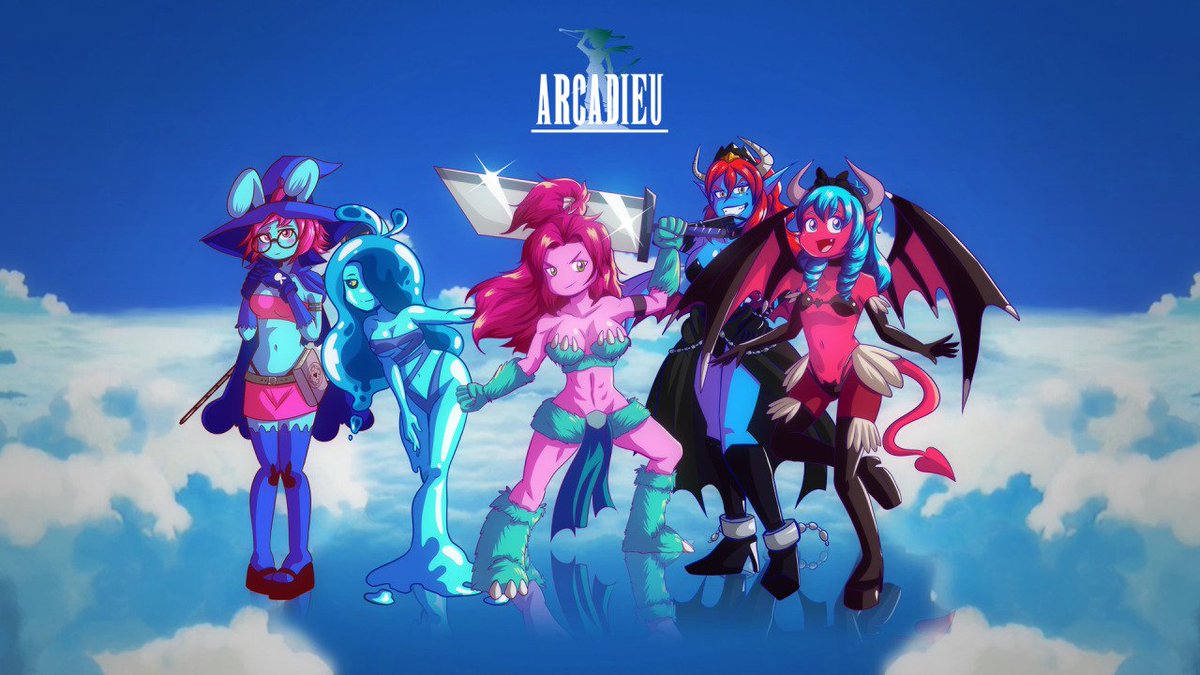 kavorkaplay's tweet image. Take a look to the new devblog and Arcadieu trailer! buff.ly/2DVoYeL #visualnovel #indiedev #datesim #rpg #anime