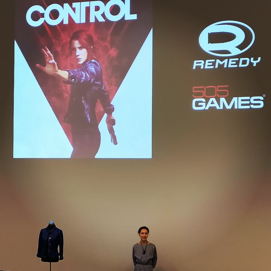 GCproject_fi's tweet photo. Heli Salomaa at @LahtiDesignWeek talking about costume design in games. Technical development has brought new needs to character design and realistic clothing is one of the newer areas. Heli works as a freelancer in different productions in companies such as @remedygames https://t.co/Pix8N6DYE9