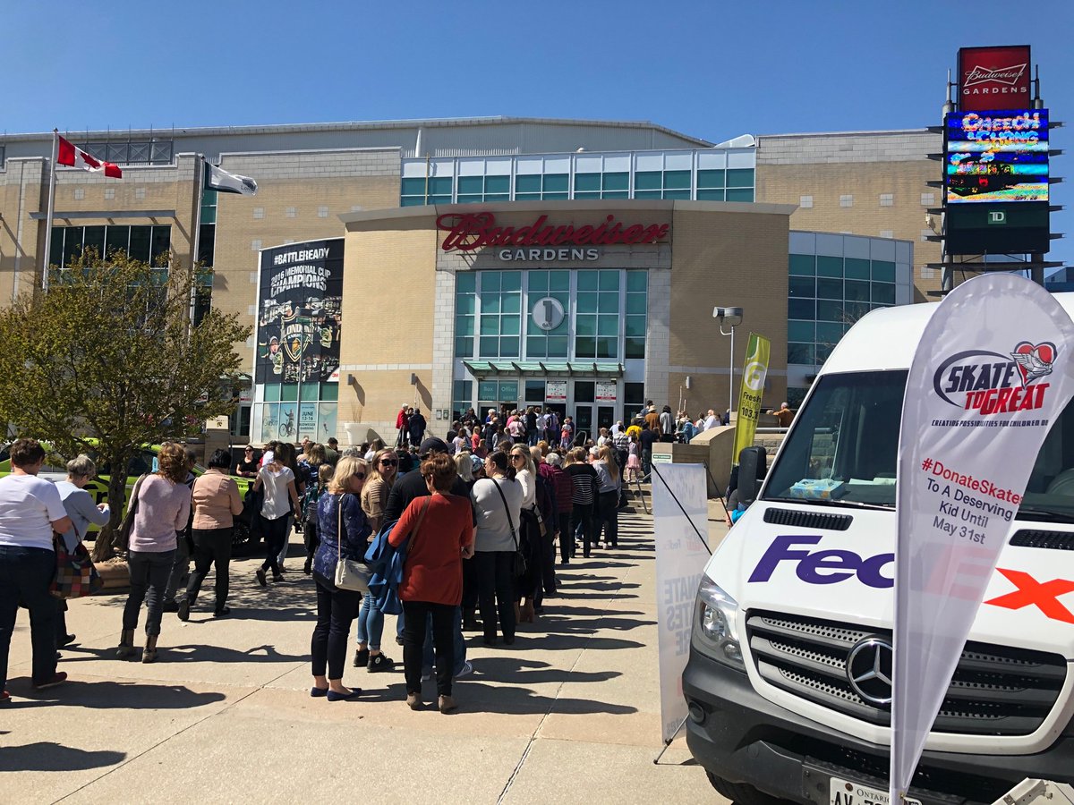 Next stop...Winnipeg! 

Thanks again London for all of the skates, sticks and helmets. Don’t forget to donate until May 31st at the FedEx Ship Centre (461 Exeter Road) in London. 

#FedExCares #SOI19 #DonateSkates
