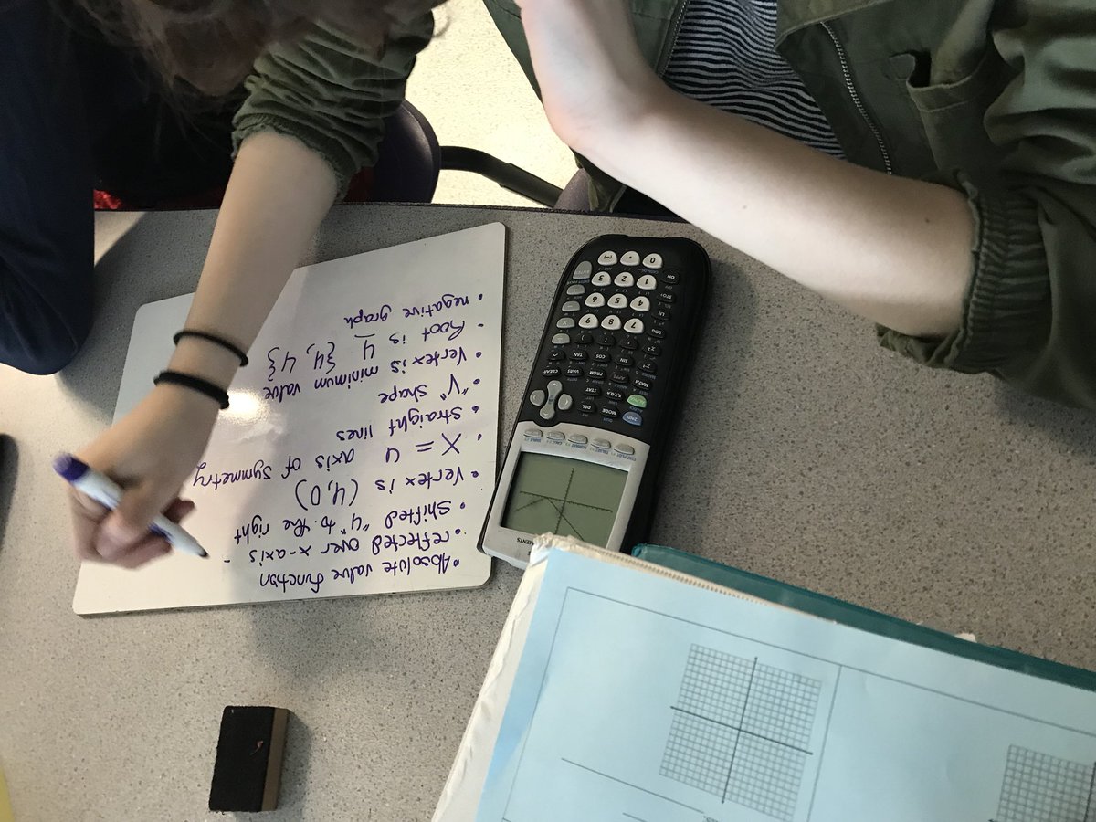 MsPrecisePirkl's tweet image. Scattergories for the WIN! Thank you @mathequalslove for the awesome idea!
Amazing to see how many details & key features Ss came up with after the first few examples through listening and learning from their peers! #graphingfunctions #scattergories #iTeachMath #MTBoS