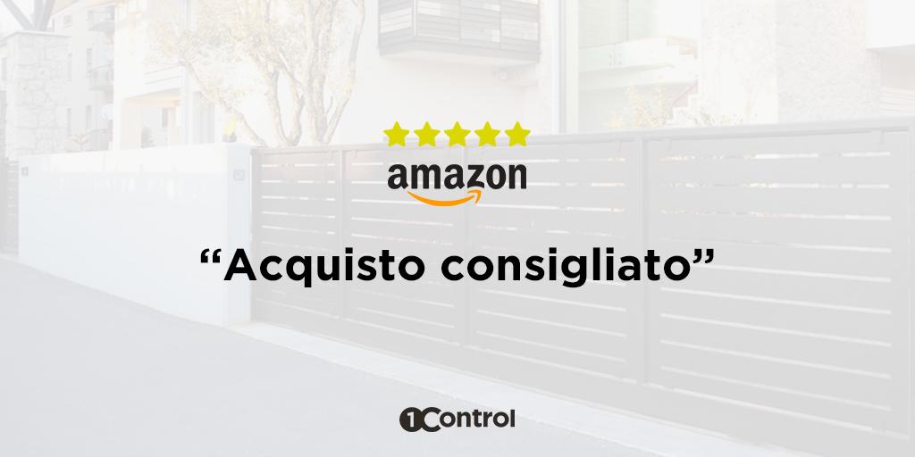 1Control_it's tweet image. "Avendo #telecomandi #rollingcode, ho dovuto registrare il #cancello e il portone #garage sulle rispettive #centraline con una semplice procedura, una volta fatto però funziona alla perfezione."
Scopri tutte le #recensioni sulla nostra pagina #Amazon: amzn.to/2g9YKa6
