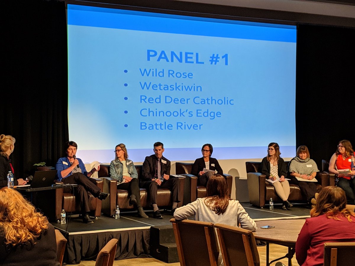 Thanks <a href="/DarleneMFerris/">Darlene Ferris</a> for representing <a href="/WildRoseSchools/">Wild Rose School Div</a> on the panel at the Zone 4 Healthy Schools event.