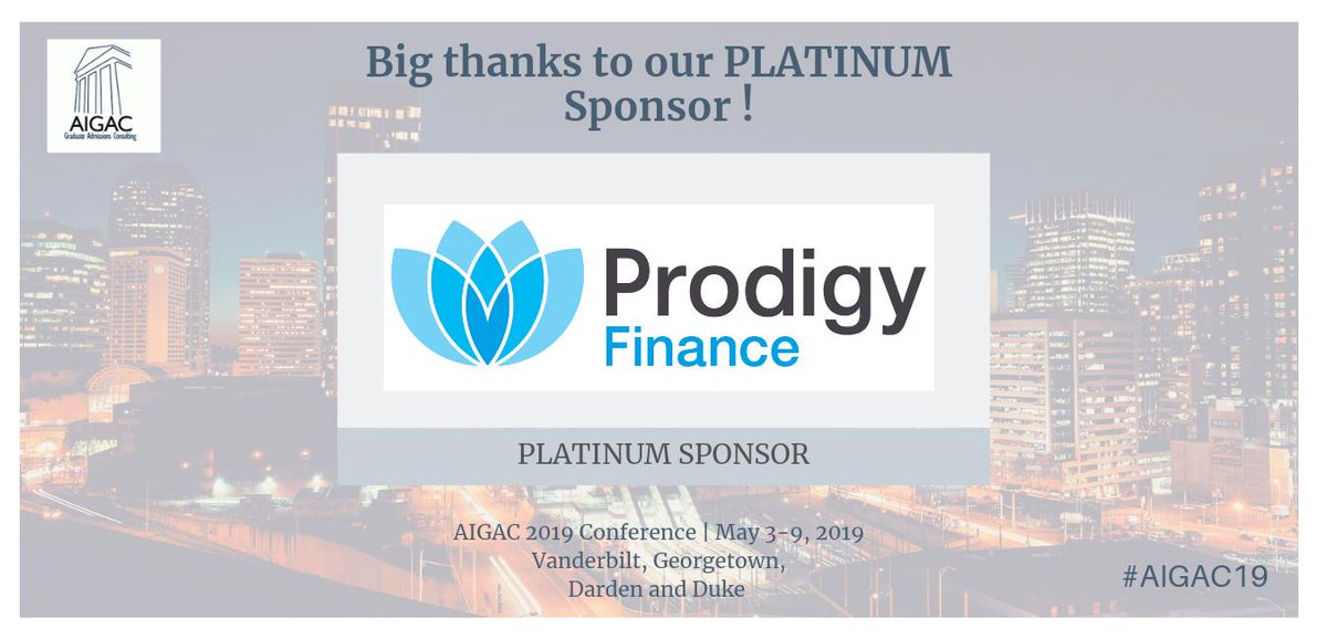 Thank you to our Platinum sponsor <a href="/ProdigyFinance/">Prodigy Finance</a> for helping make this year’s conference possible!