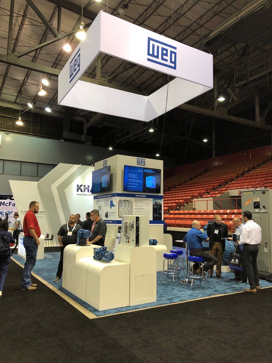 weg_usa's tweet image. Day 2 of #OTC2019! If you haven&apos;t already, come visit Booth #6717, located in the NRG Arena, to discover how we can provide efficient solutions for your Offshore needs. #WEG #offshoretechnology #solutions #youtube #efficient #discover  #OTC #seeyouthere