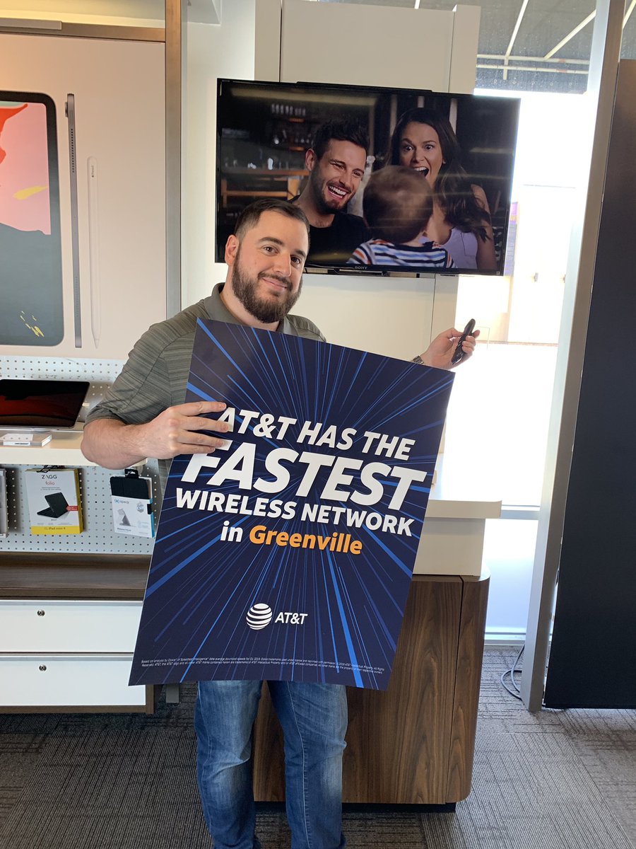 If you haven’t done so already; come visit us in Cherrydale!  We think it’s time y’all #treatyourself to the fastest network in Greenville so you can start streaming on the go!! #DTVnow #GSCUnitedForce <a href="/Moree_Jesse/">Jesse Moree</a> @ATT_BrandonJ <a href="/eniggemann/">Enrique Niggemann</a> <a href="/marvymoore/">marvy moore</a>