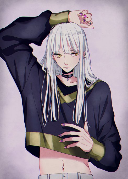 長髪 高画質 のtwitterイラスト検索結果