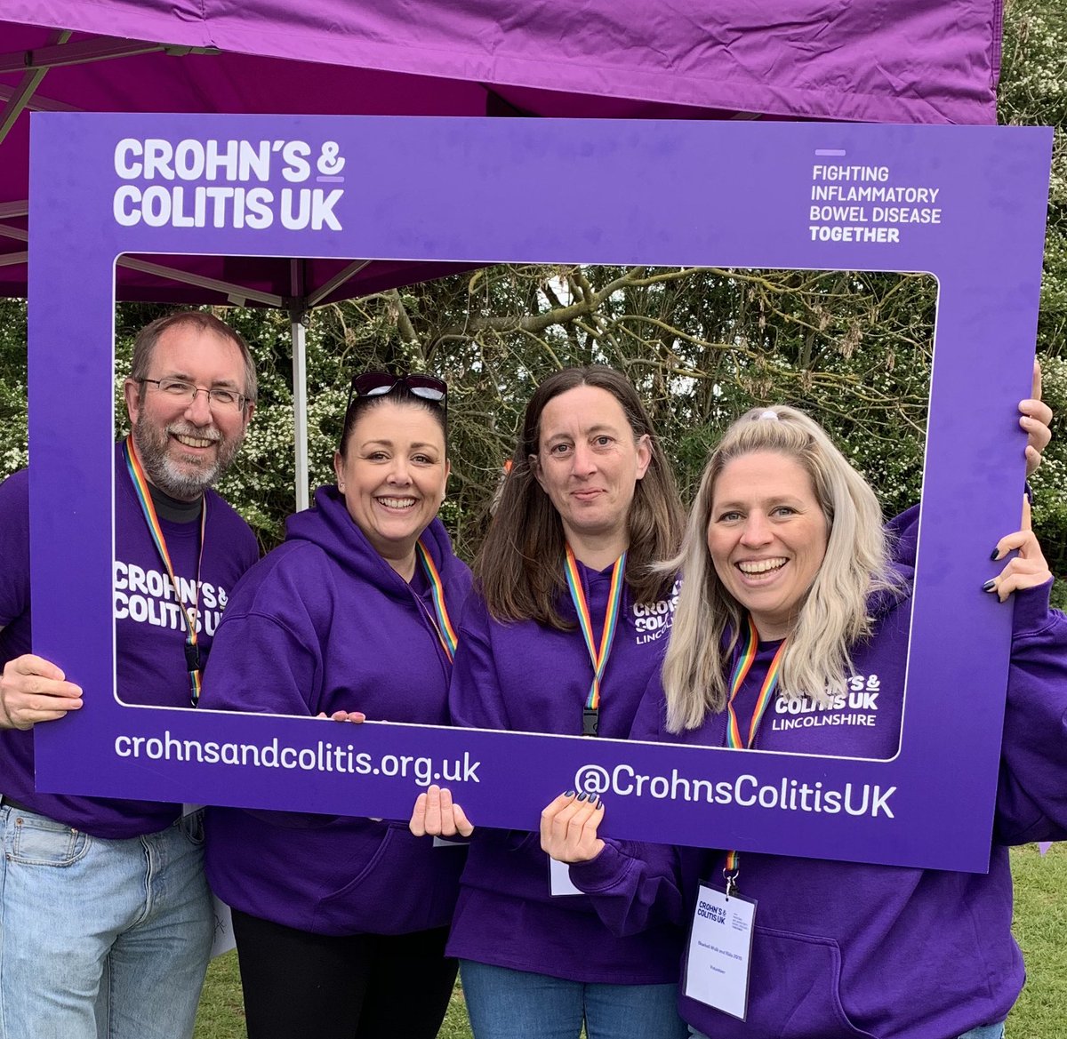 Our volunteers went to Rutland Water today for the #bluebellwalk and cycle ride! Thank you to everyone involved. We would love to see your pics! @CrohnsColitisUK @CrohnsColitisV #rutlandwater #bluebells #ittakesguts #makingtheinvisiblevisible 💜