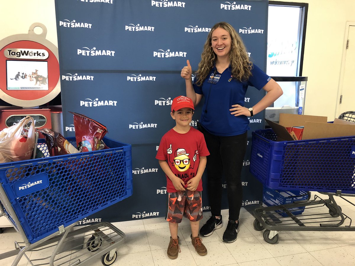 Nick was <a href="/PetSmart/">PetSmart</a> today purchasing pet supplies, and when we started chatting, we discovered the details..On behalf of all the homeless pets out there, a big thank you goes out to Nick. He raised $82 and all proceeds are going to <a href="/HumaneSocietyLM/">Humane Society London & Middlesex</a> #inspiredbypets #inspiredbyNick