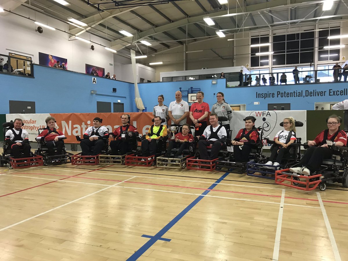 afcbbrasil's tweet photo. 2️⃣🆙🍒

Parabéns ao @afcbwarriors, nossa equipe de cadeira de rodas com distrofia muscular, que terminou a temporada na segunda colocação da MDUK Championship, o que os condicionam a jogar a Premier League na próxima temporada! Muito orgulho! #AFCB🍒 https://t.co/7GdsMVhJnZ