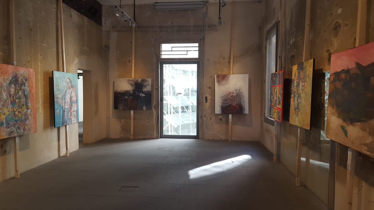 Last week, we returned to #Mosul, at exhibition of the same name. Moving reminder of the recent past and the drive to the security of the future. With renowned Iraqi artists Manhal Dabbagh and Khleif Mohamed. An incredible virtual museum,  courtesy of <a href="/TheEconomist/">The Economist</a> <a href="/BeitBeirut/">Beit Beirut</a>