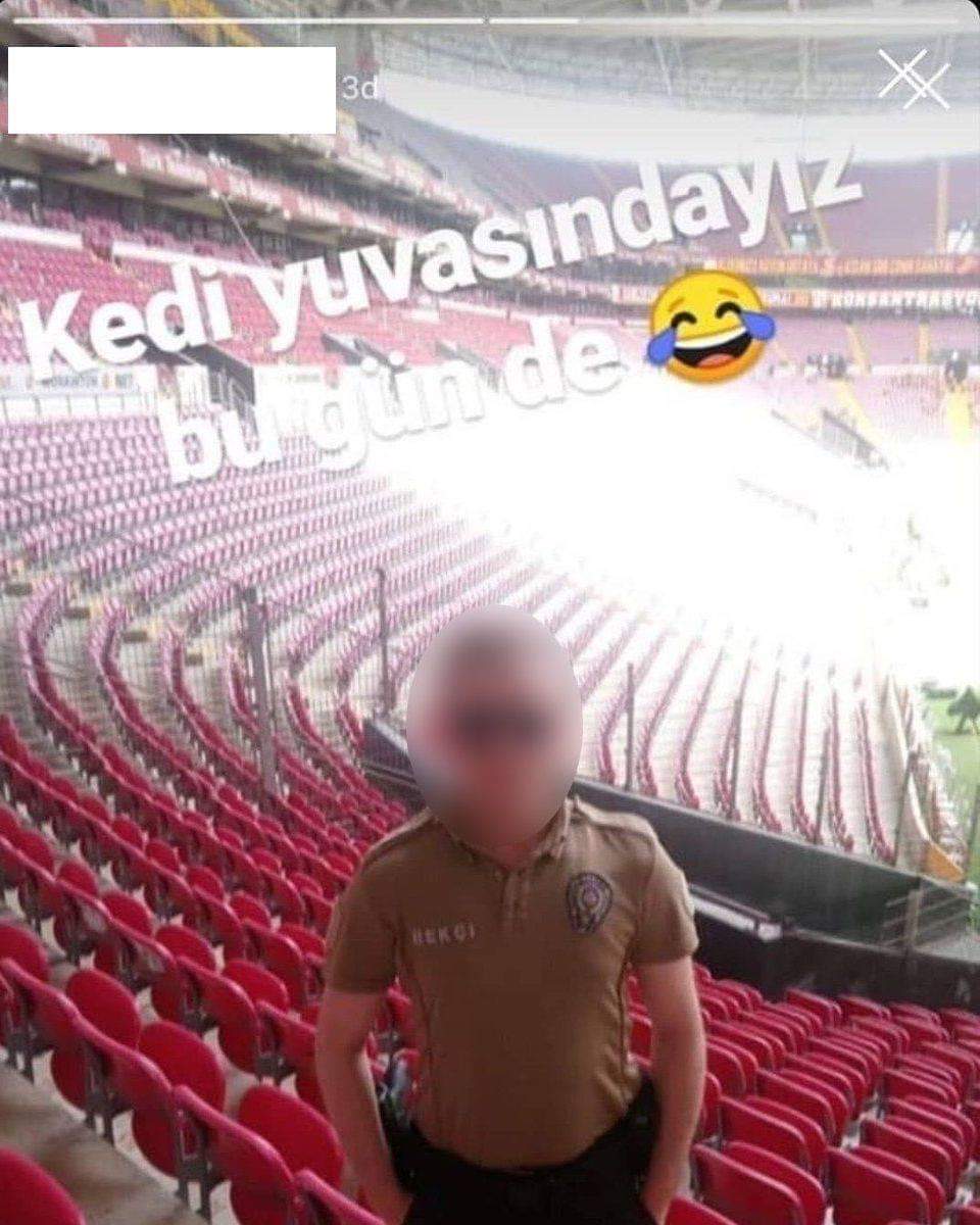 sinopbelgesel's tweet photo. Galatasaray Beşiktaş maçı öncesi bu paylaşımı yapan bekçi'ye soruşturma başlatıldı. https://t.co/JYvMNoSCrh