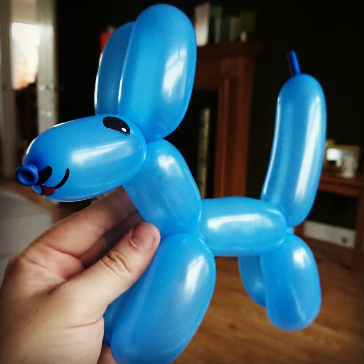 Kadzait_Actual's tweet photo. YES!!!
#Vindication #Doggo #BalloonDog #BalloonAnimal #Blue #PleaseDontExplode https://t.co/5Ksv0kxyVn