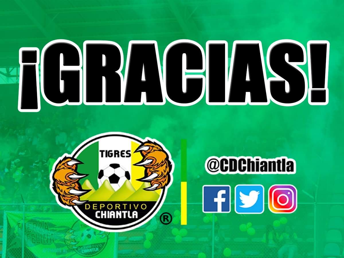 ¡GRACIAS!
#TodosSomosChiantla