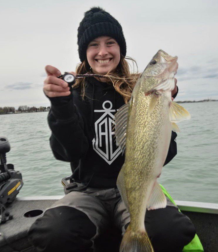 ANGLRfishingapp's tweet photo. Sarah Kowalewski found a solid Walter the Walleye to mark up in the ANGLR app with her Bullseye!
Have you been out chasing Walleye this spring?
#walleyefishing #anglrbullseye #FishingIntelligence https://t.co/uWYG45e96X