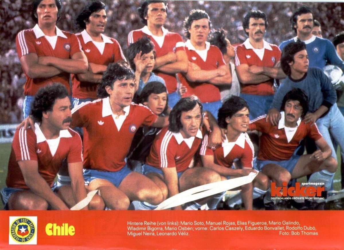 Ancien Fanion Coupe Du Monde 82 - Chili