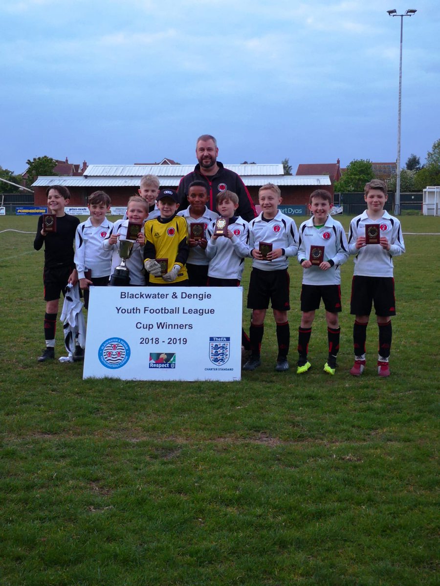 Well done Baddow Spartak U12 League Cup Winners