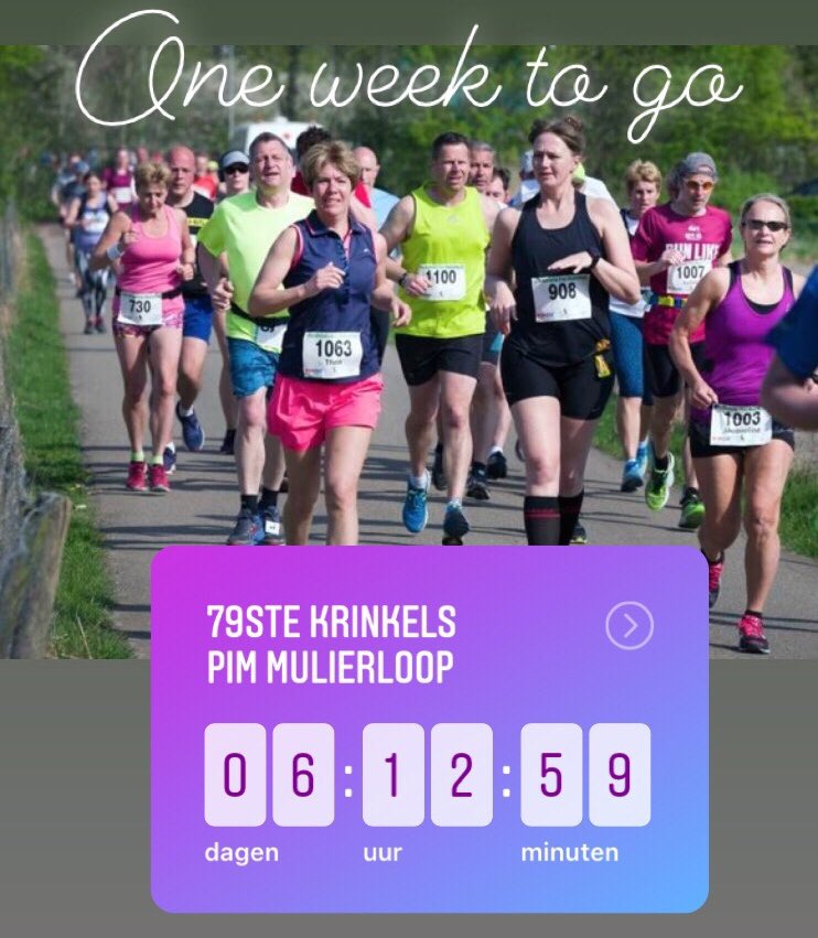 PimMulierLoop's tweet image. Volgende week is het zo ver. Zijn jullie er klaar voor @loopmaatjes ? 
#krinkels #pimmulierloop #santpoort