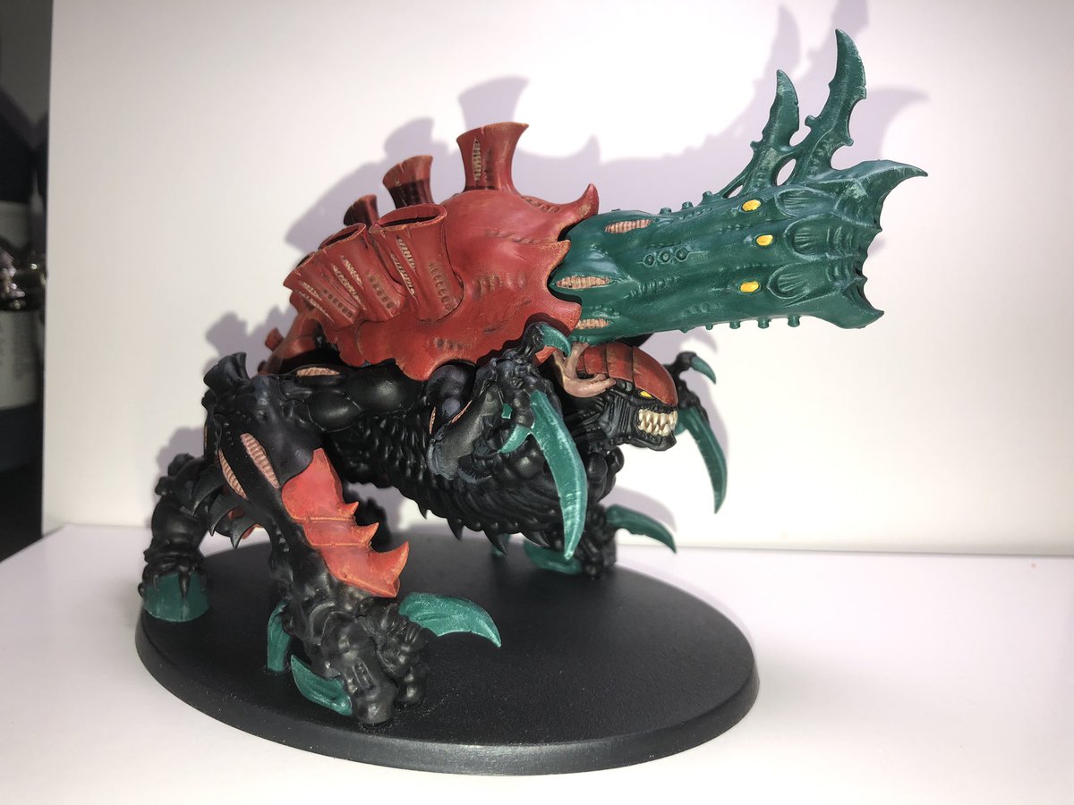 Stephen Paints Exocrine Hive Fleet Kronos Tyranid Warhammer40k