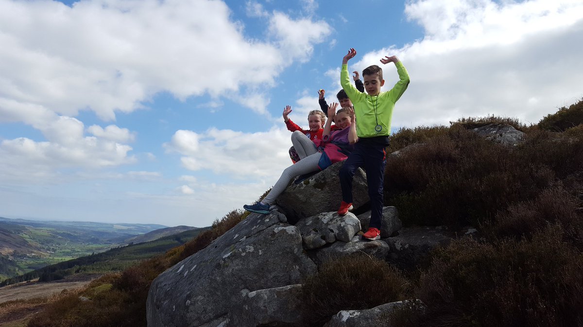 runningmatters_'s tweet photo. The @kidsintheclouds and their cousins were well fed at Sugar Mountain cafe in Roundwood before heading up to approach Lugnaquilla from Glenmalure.

Great spot for lunch. https://t.co/Dd6IgOfygj