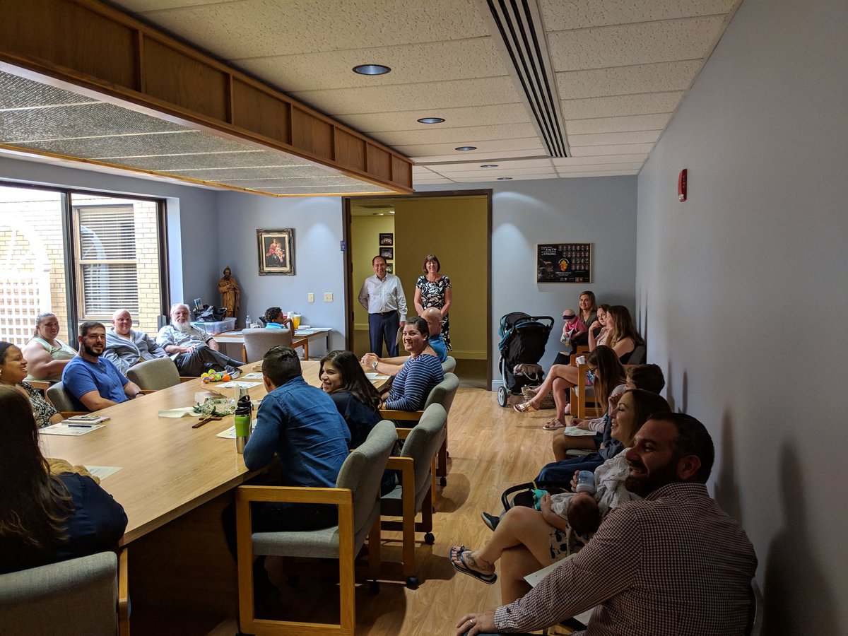 StJudeCathedral's tweet photo. Baptism class is PACKED! The Cathedral is ALIVE! #courageouslyliving #courageouslypraying https://t.co/EkoEIO9sA7
