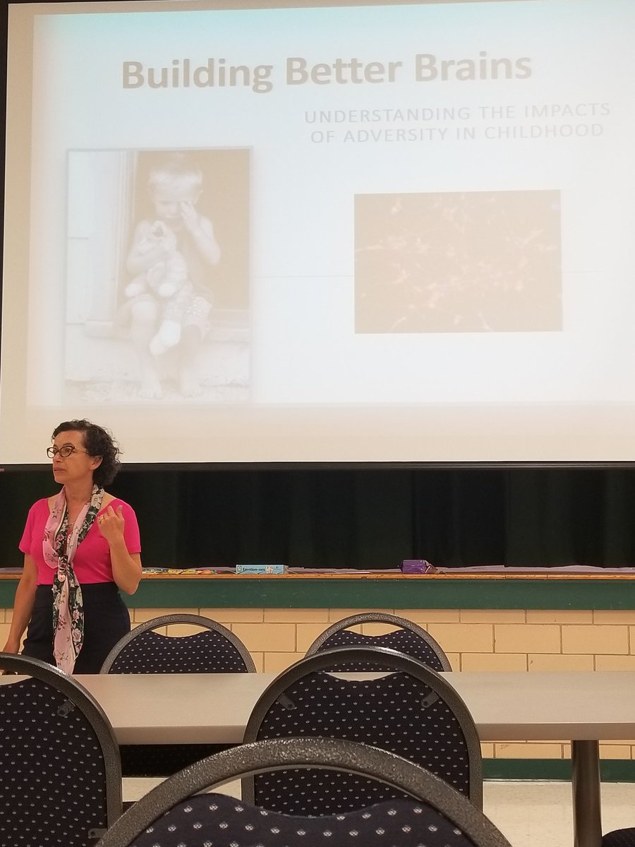 MegRamsburgOES's tweet photo. Thank you @FCPSECEcnusbaum, @FCPSlfreiECE and Pilar Olivo for the ACEs and Building Better Brains ECE workshop this past week. Very informative and we had fun playing the Brain Architecture Game. Our brain didn't fare too well with all the adversities we faced. #FCPSECE https://t.co/4XkAVs4mX7