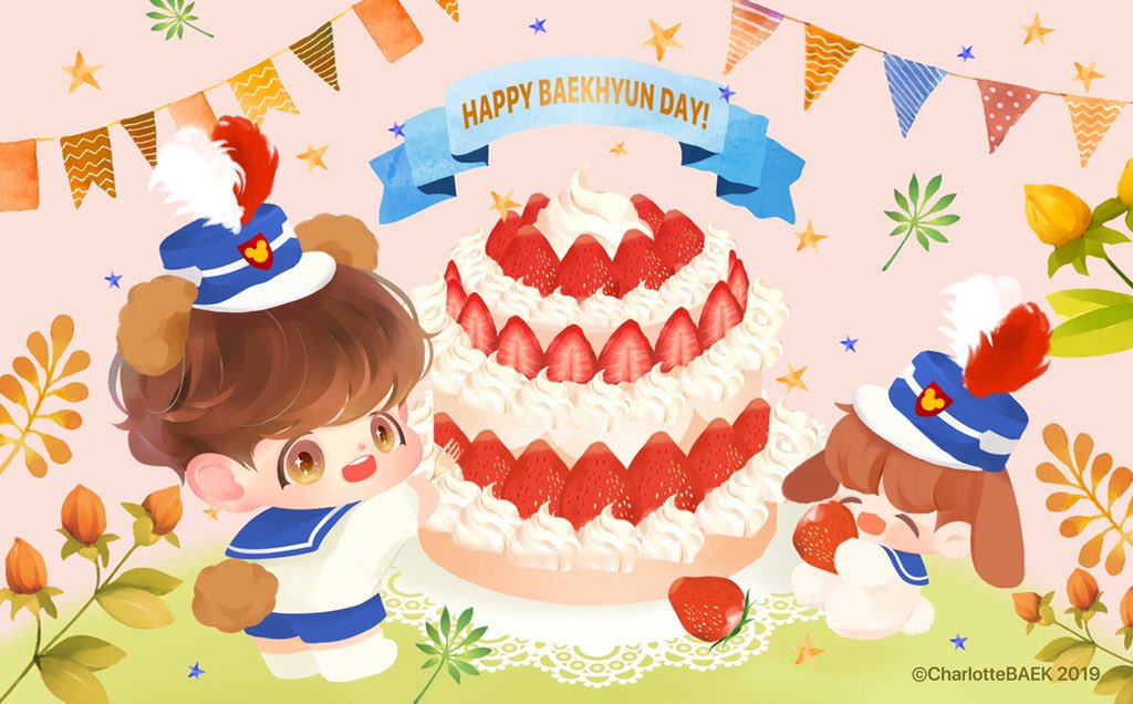 Charlotte_BAEK's tweet photo. @B_hundred_Hyun Happy birthday sweetie!!🍓🎂🍓🎂
I love you 5600💓💓💓💓
#백현아생일축하해 ❤️❤️❤️❤️ https://t.co/CMQrEigfU3