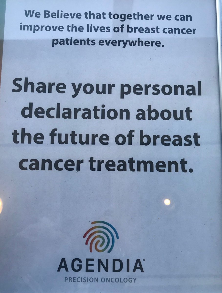 knowyourbreasts's tweet image. Agendia is proud to sponsor of the 2019 Lighting Your Path - Survivorship After Breast Cancer patient meeting after #ASBrS19 on Sunday May 5. Come see us and Angie’s story at the 48th fl. of the Tower Club Dallas from 9:30-3pm. #BCSM #breastcancersurvivor bit.ly/2vhEop6